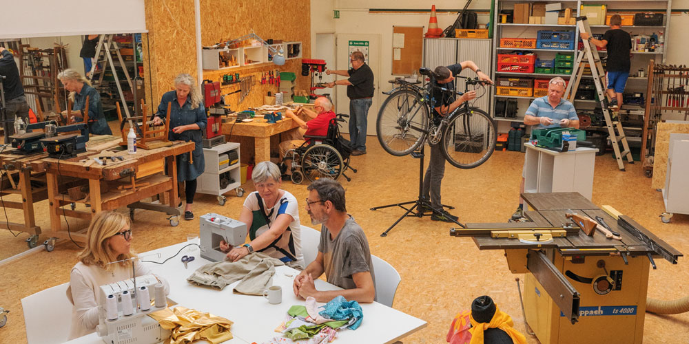 Die offene Werkstatt am Arrenberg